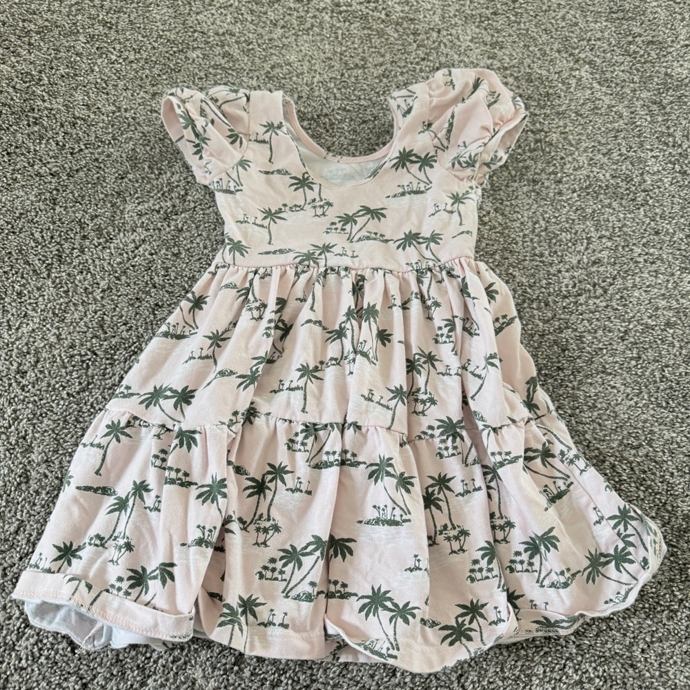 Janie and Jack The Everyday Puff Sleeve Dress 2T